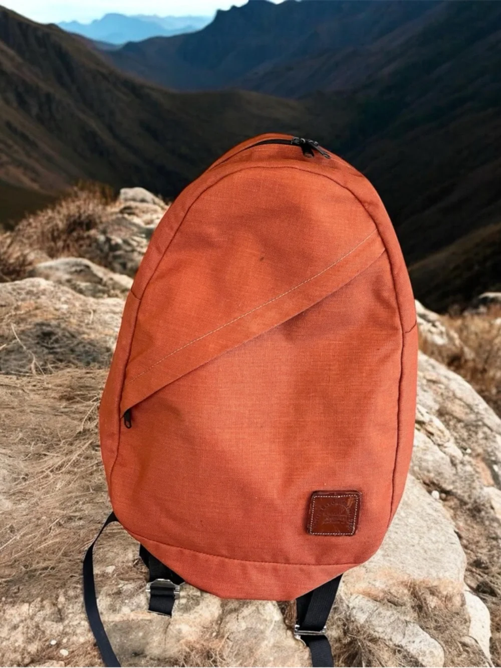 Men's Rust Orange Everyday Backpack - Picture 1 of 9